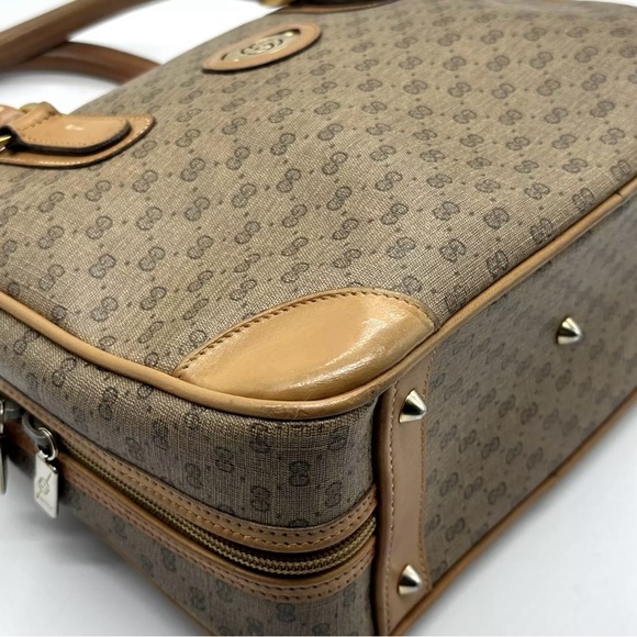 Gucci Handbag Vintage Micro Interlocking GG with COA - Picture 9 of 16